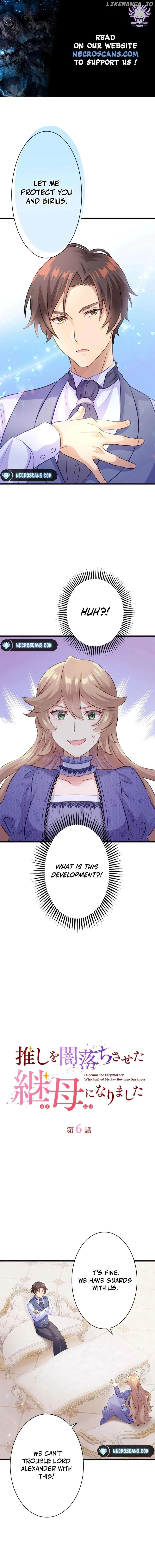 I became the stepmother who caused my favorite character to fall into darkness Chapter 6 page 1