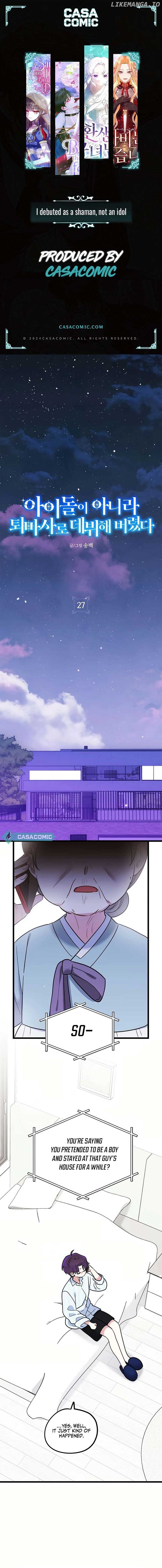 I Debuted as an Exorcist, Not an Idol Chapter 27 page 2