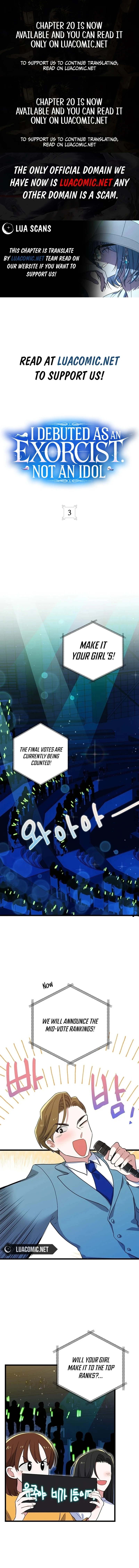 I Debuted as an Exorcist, Not an Idol Chapter 3 page 2