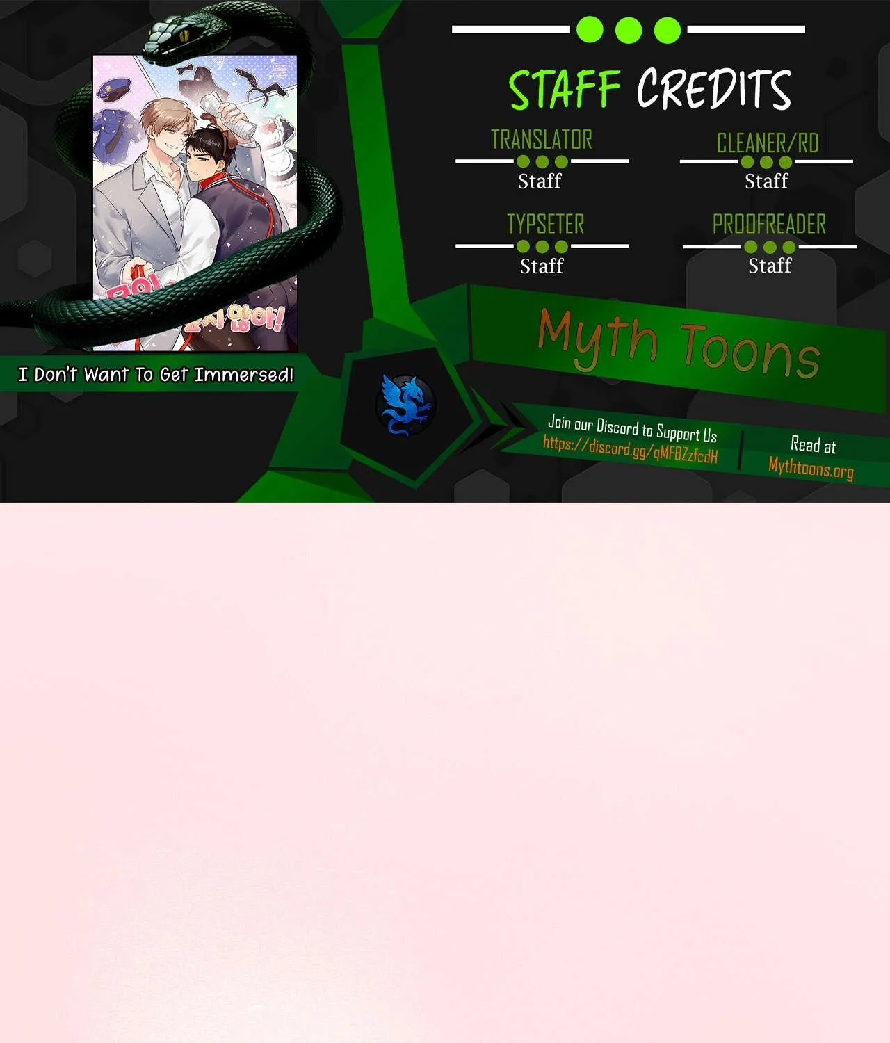 I Don't Want To Get Immersed! Chapter 1 page 1