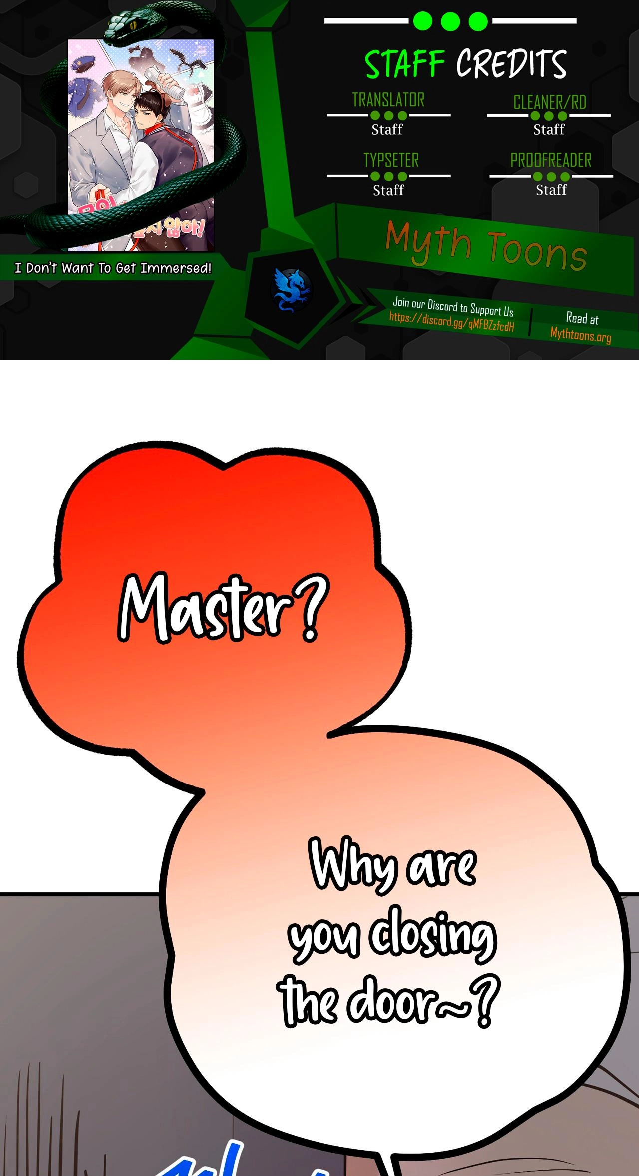 I Don't Want To Get Immersed! Chapter 15 page 1
