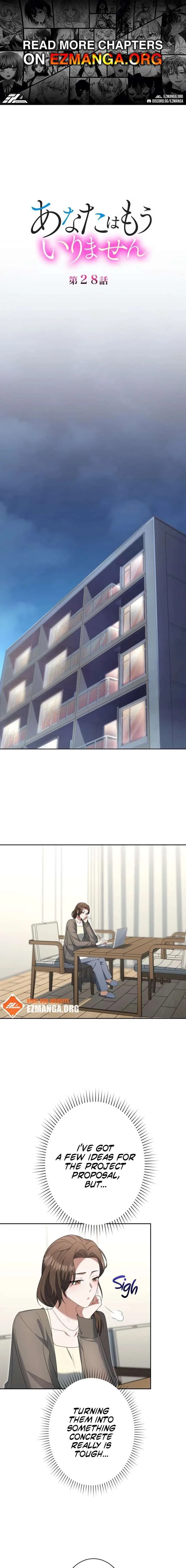 I Don’t Need You Anymore Chapter 28 page 2