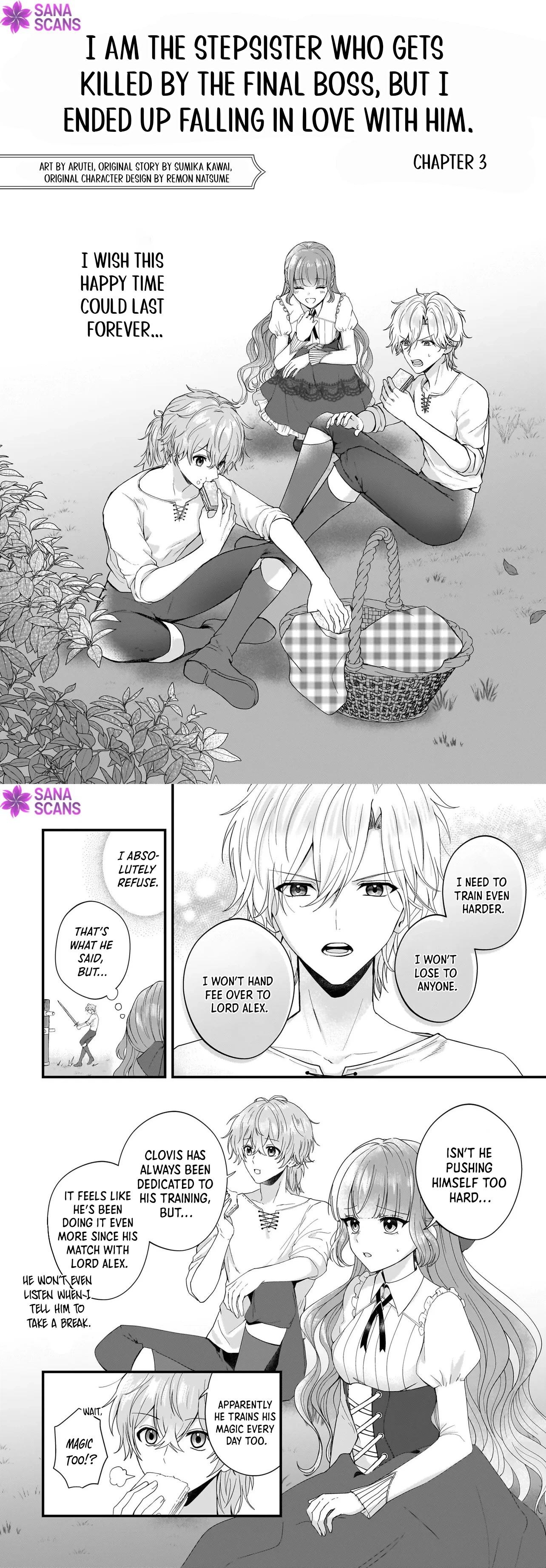 I Fell for the Final Boss Who's Destined to Kill Me Chapter 3 page 1