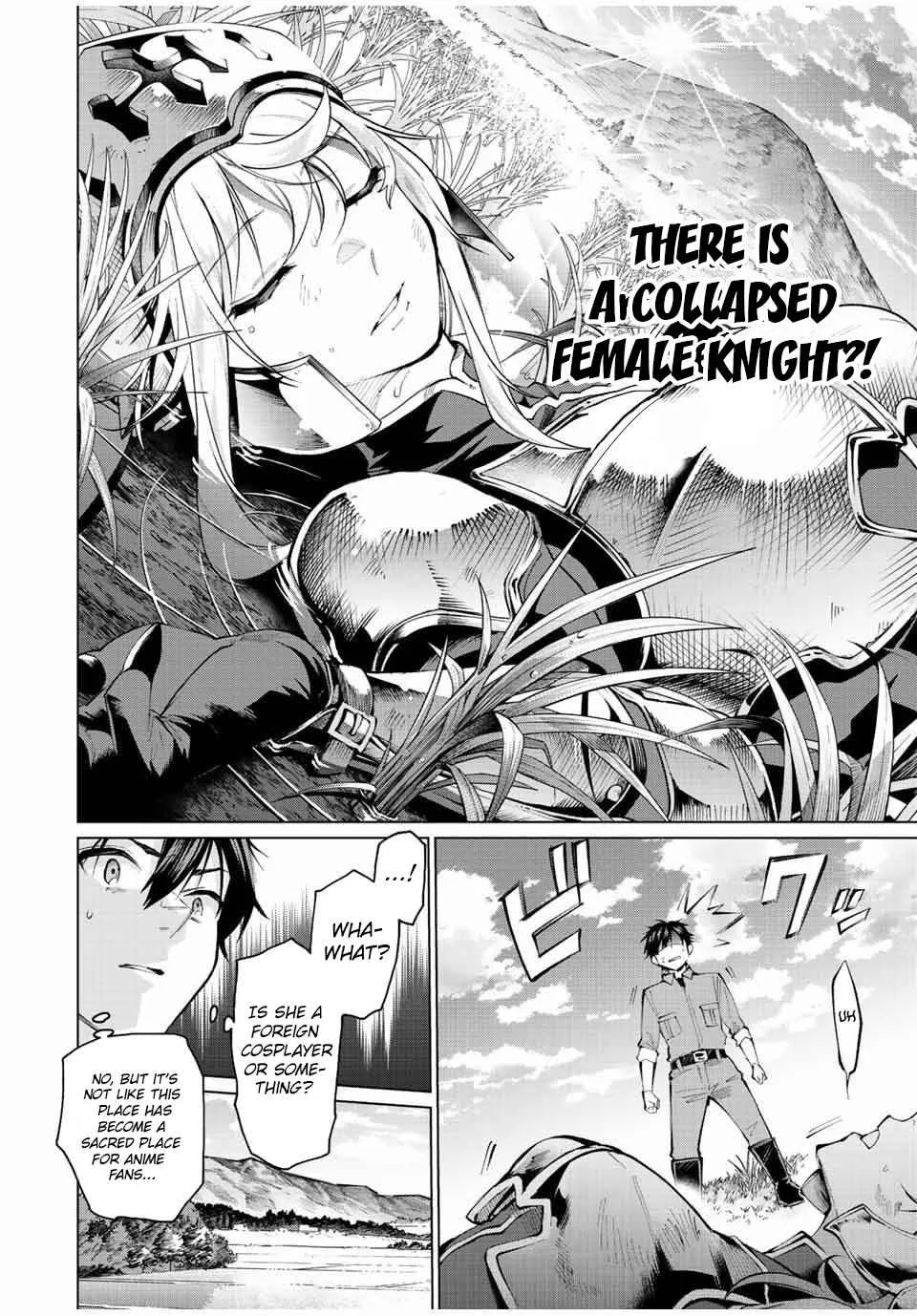 I Found a Female Knight in a Rice Field, in the Countryside They Think She’s My Wife Chapter 1 page 7