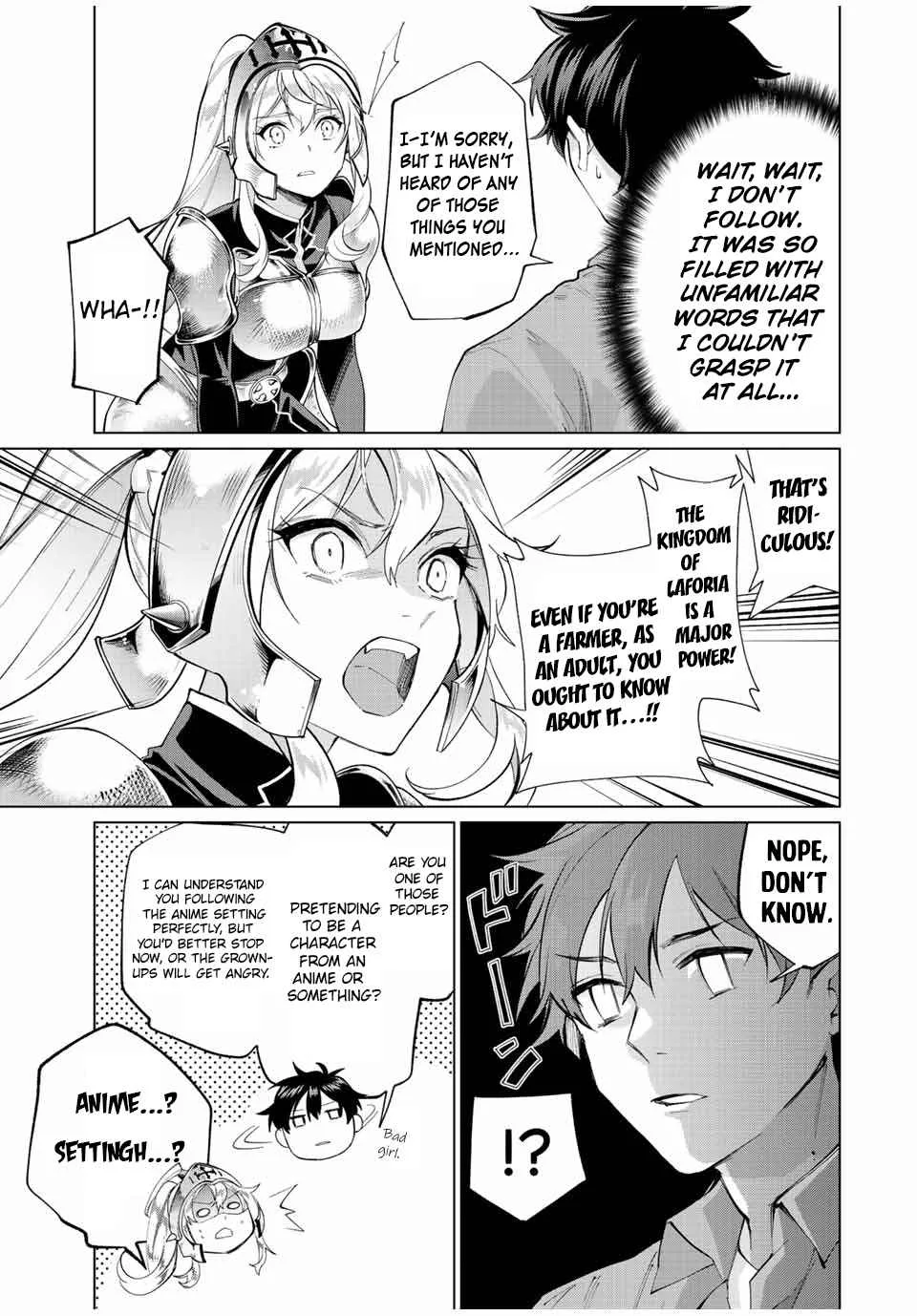 I Found a Female Knight in a Rice Field, in the Countryside They Think She’s My Wife Chapter 1 page 18