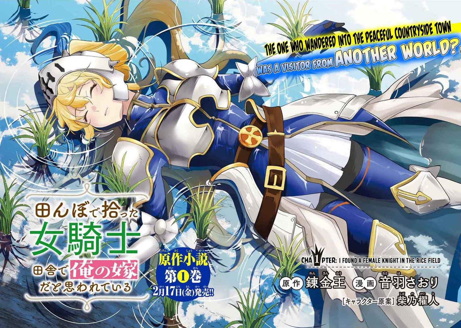 I Found a Female Knight in a Rice Field, in the Countryside They Think She’s My Wife Chapter 1 page 4