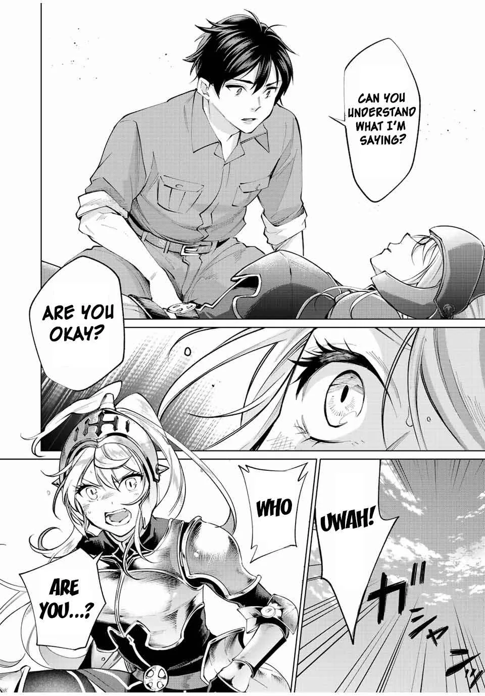I Found a Female Knight in a Rice Field, in the Countryside They Think She’s My Wife Chapter 1 page 11