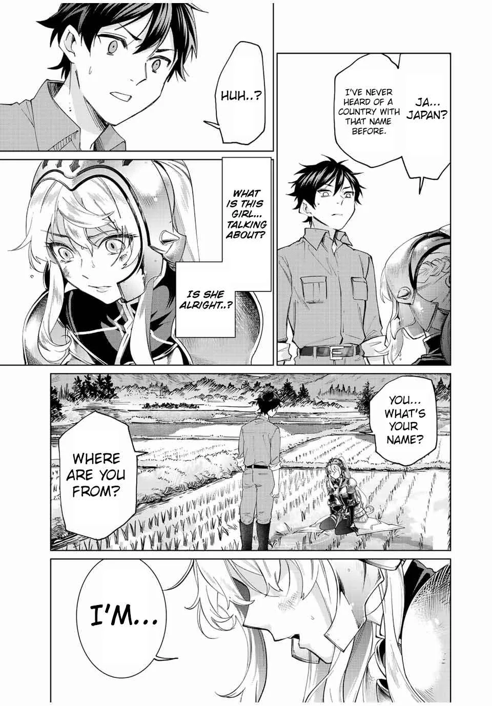 I Found a Female Knight in a Rice Field, in the Countryside They Think She’s My Wife Chapter 1 page 16