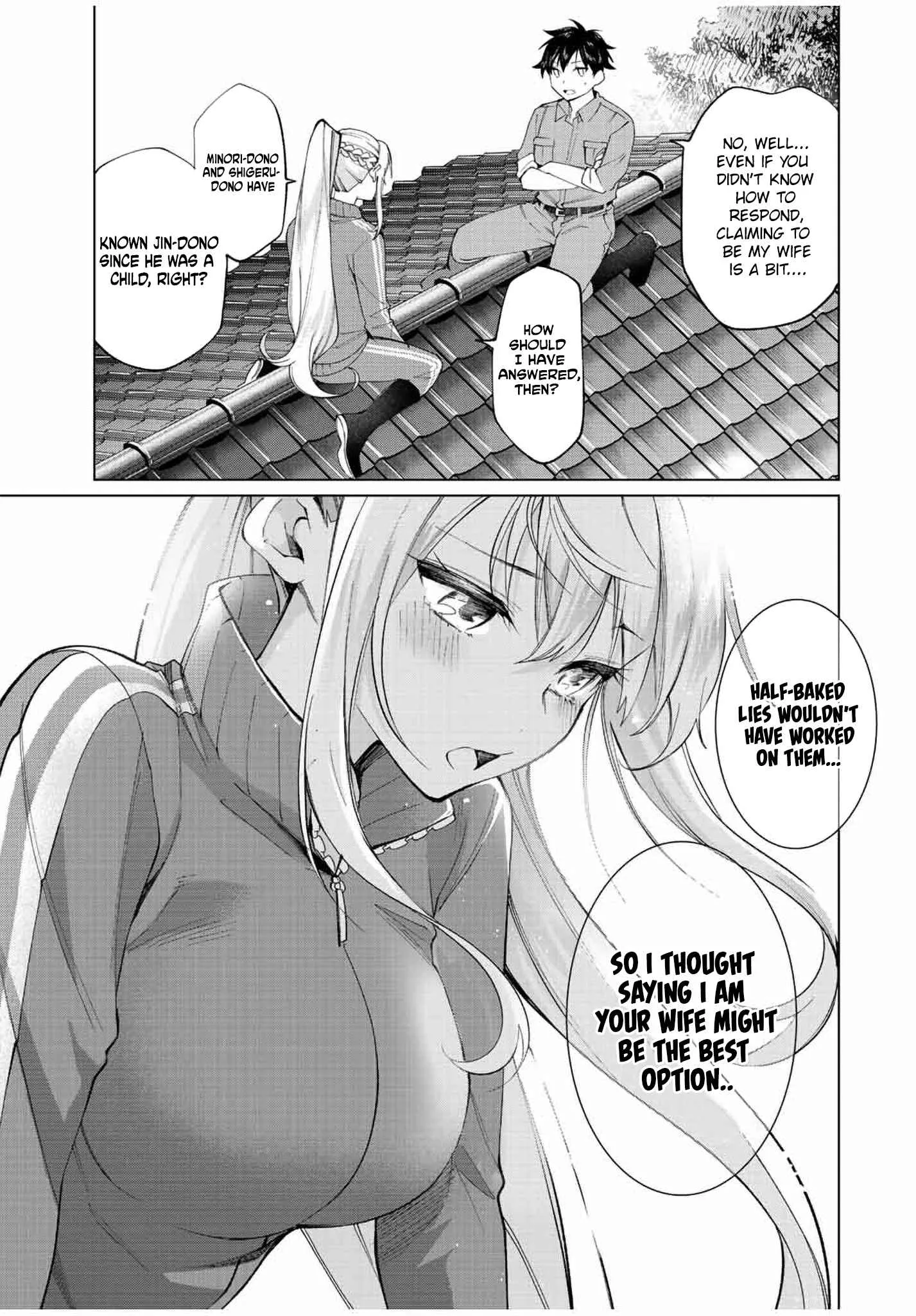 I Found a Female Knight in a Rice Field, in the Countryside They Think She’s My Wife Chapter 10 page 13
