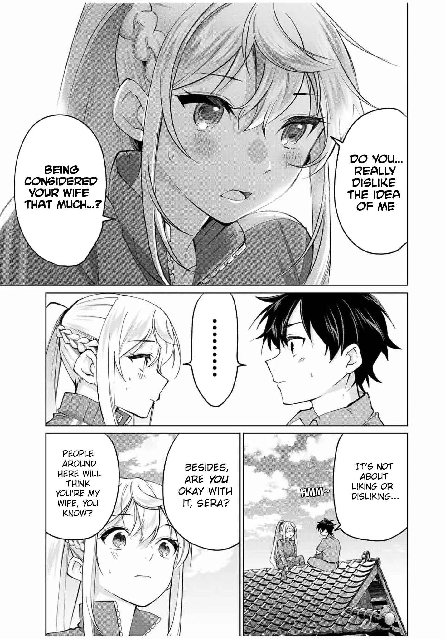 I Found a Female Knight in a Rice Field, in the Countryside They Think She’s My Wife Chapter 10 page 15