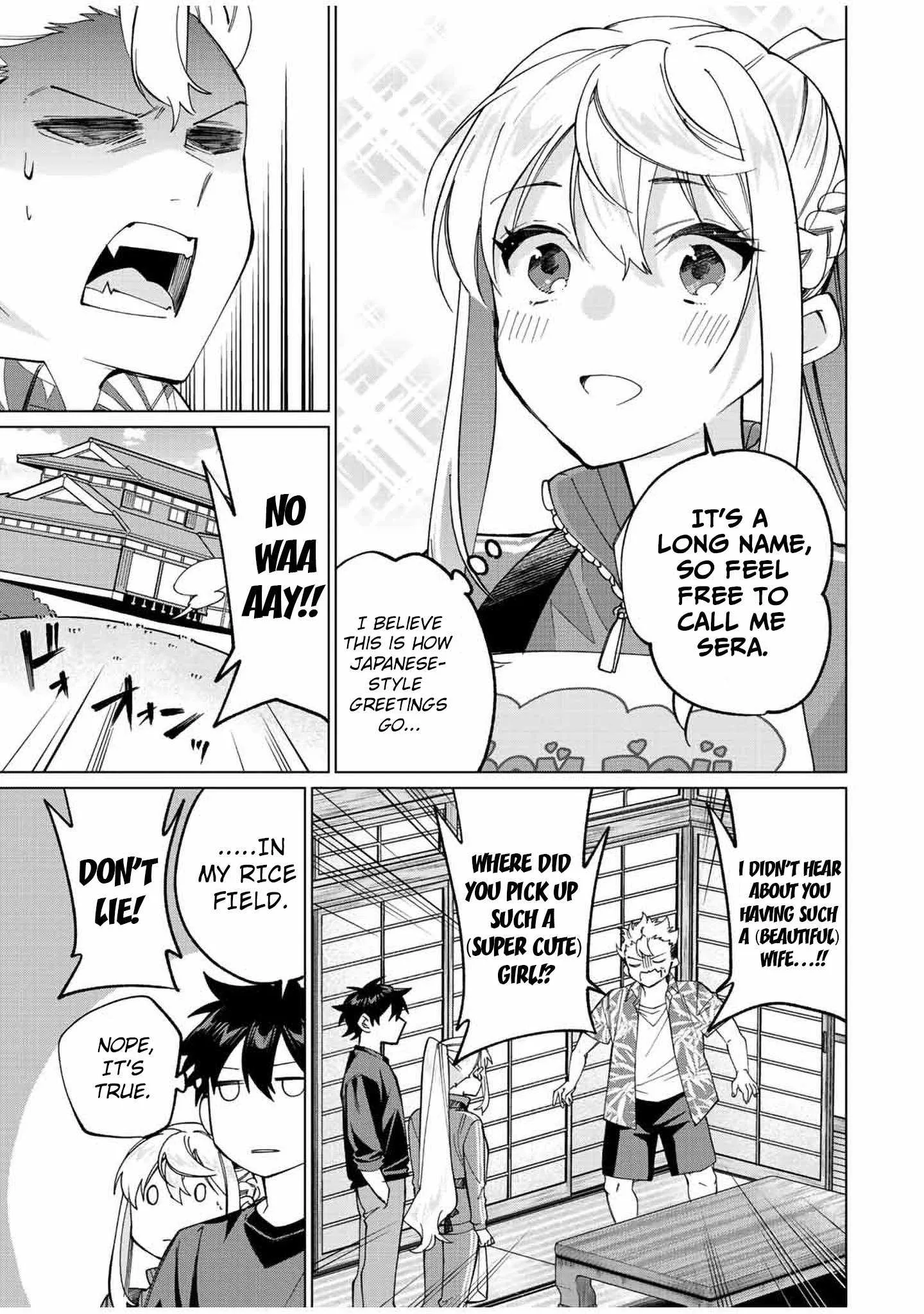 I Found a Female Knight in a Rice Field, in the Countryside They Think She’s My Wife Chapter 12 page 9