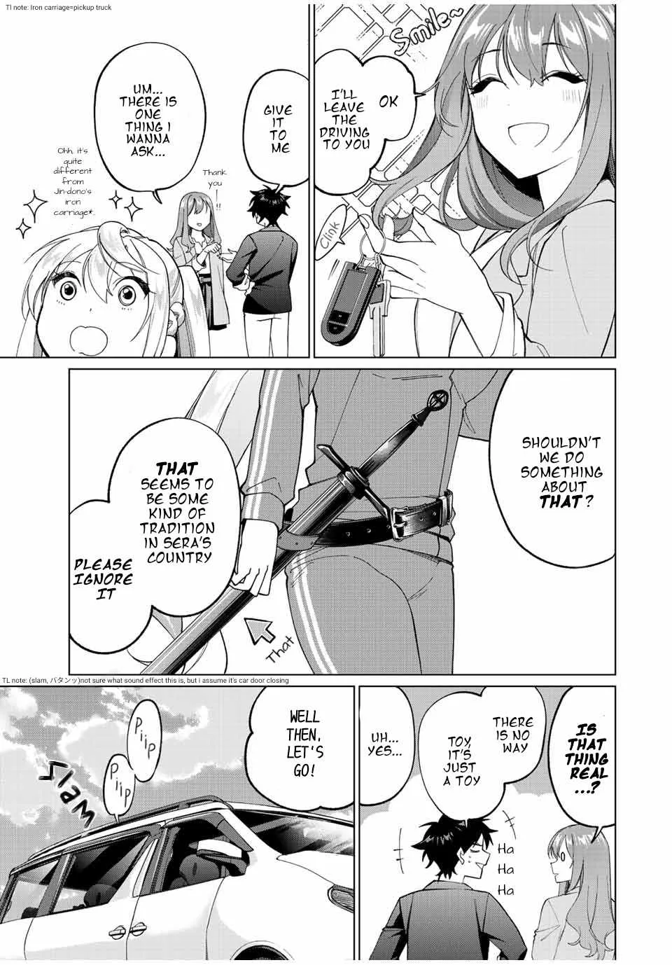 I Found a Female Knight in a Rice Field, in the Countryside They Think She’s My Wife Chapter 13 page 9