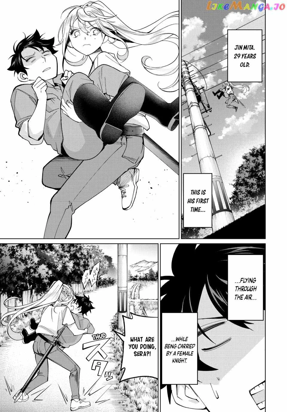I Found a Female Knight in a Rice Field, in the Countryside They Think She’s My Wife Chapter 17 page 11