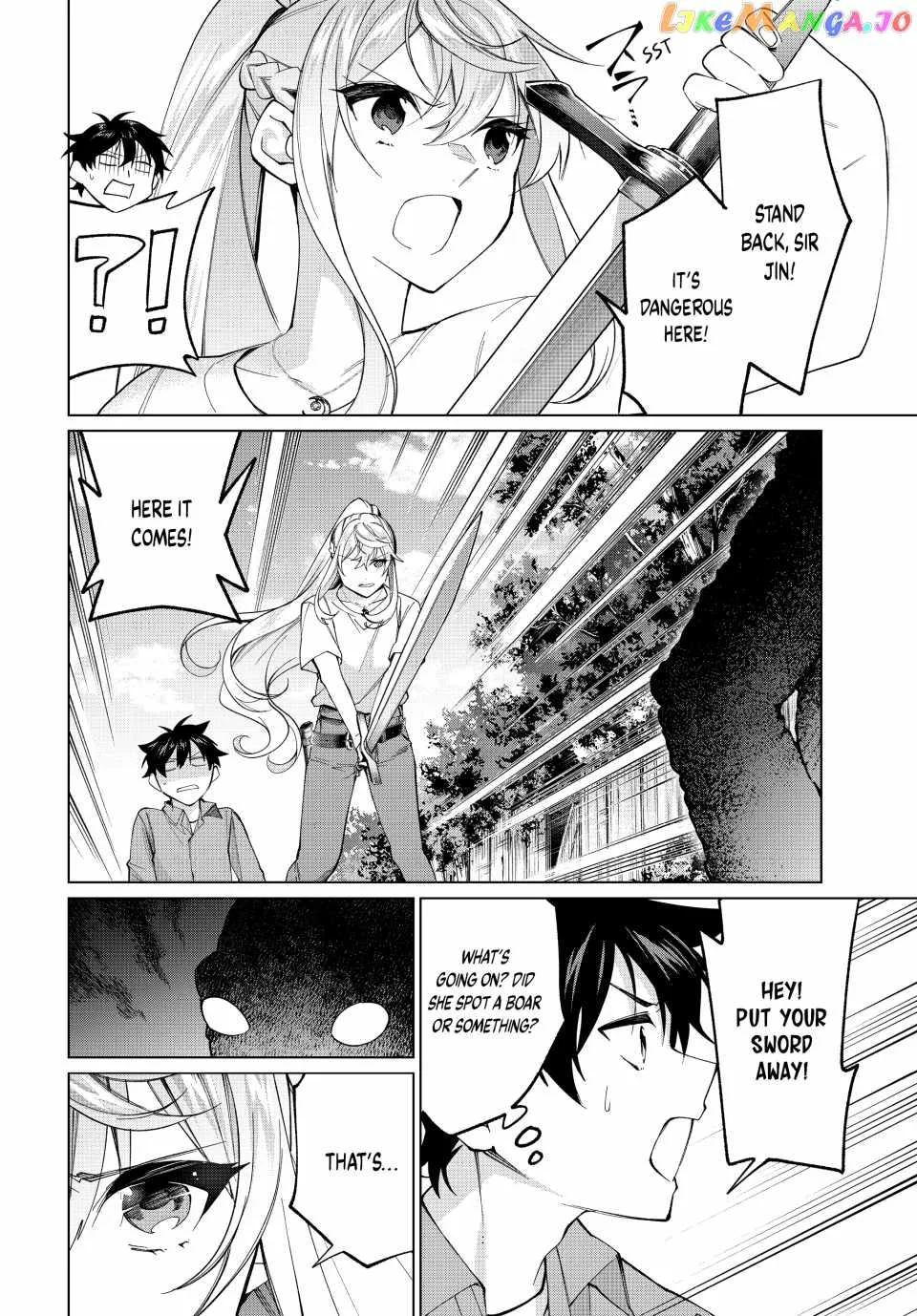 I Found a Female Knight in a Rice Field, in the Countryside They Think She’s My Wife Chapter 17 page 12