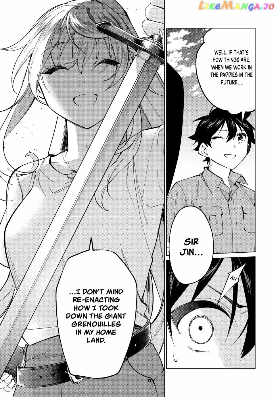 I Found a Female Knight in a Rice Field, in the Countryside They Think She’s My Wife Chapter 17 page 19