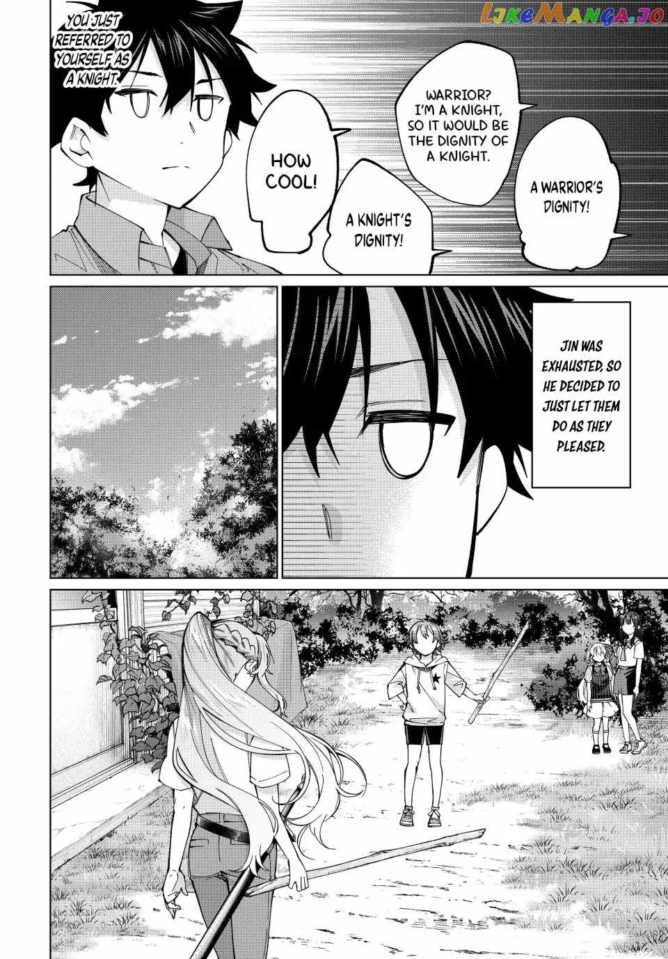 I Found a Female Knight in a Rice Field, in the Countryside They Think She’s My Wife Chapter 30 page 14