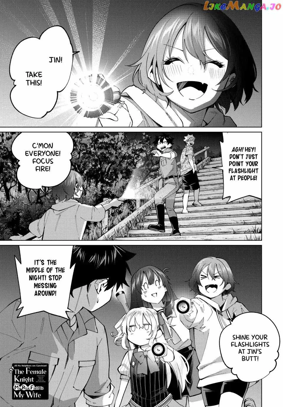 I Found a Female Knight in a Rice Field, in the Countryside They Think She’s My Wife Chapter 33 page 1