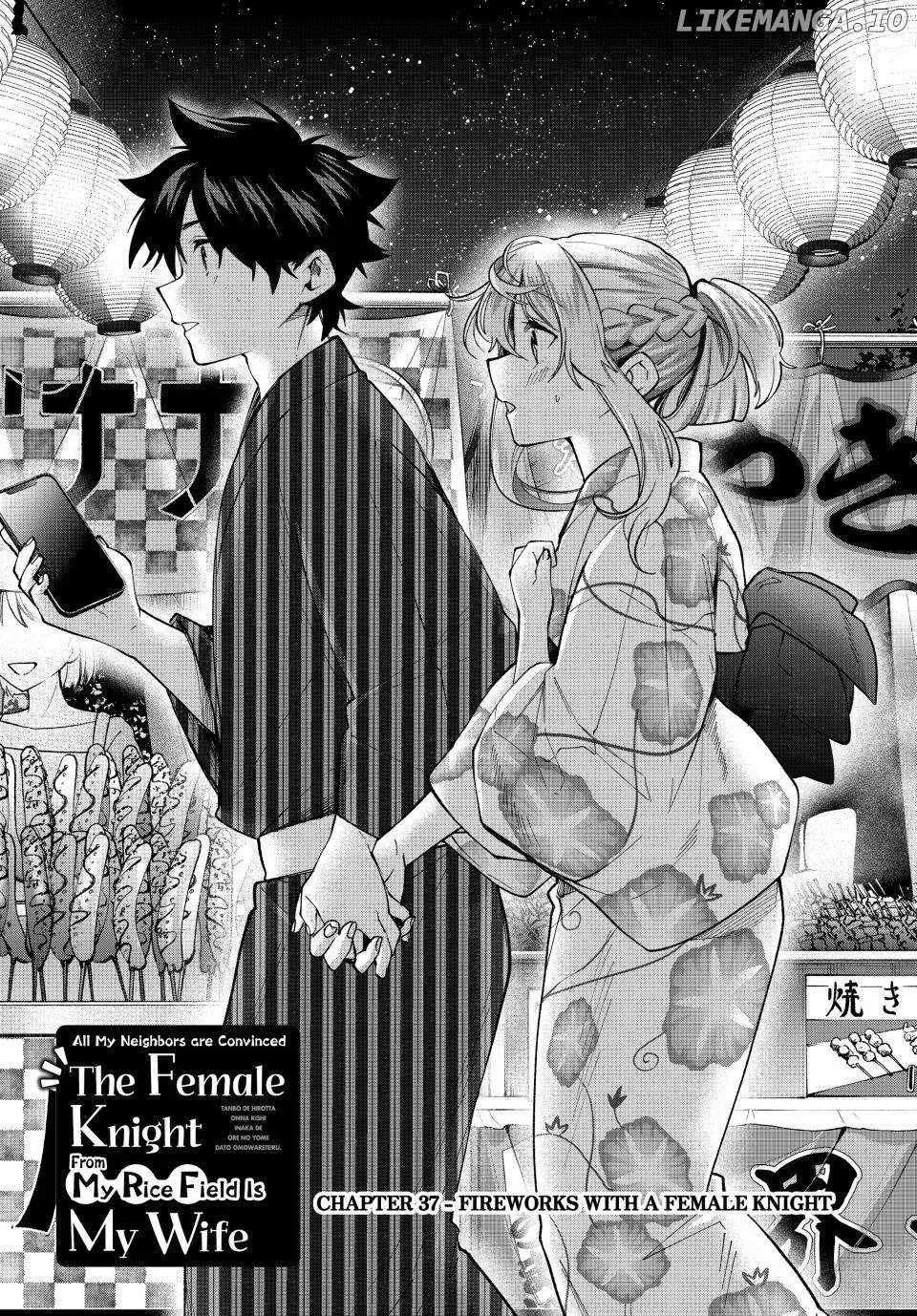 I Found a Female Knight in a Rice Field, in the Countryside They Think She’s My Wife Chapter 37 page 1
