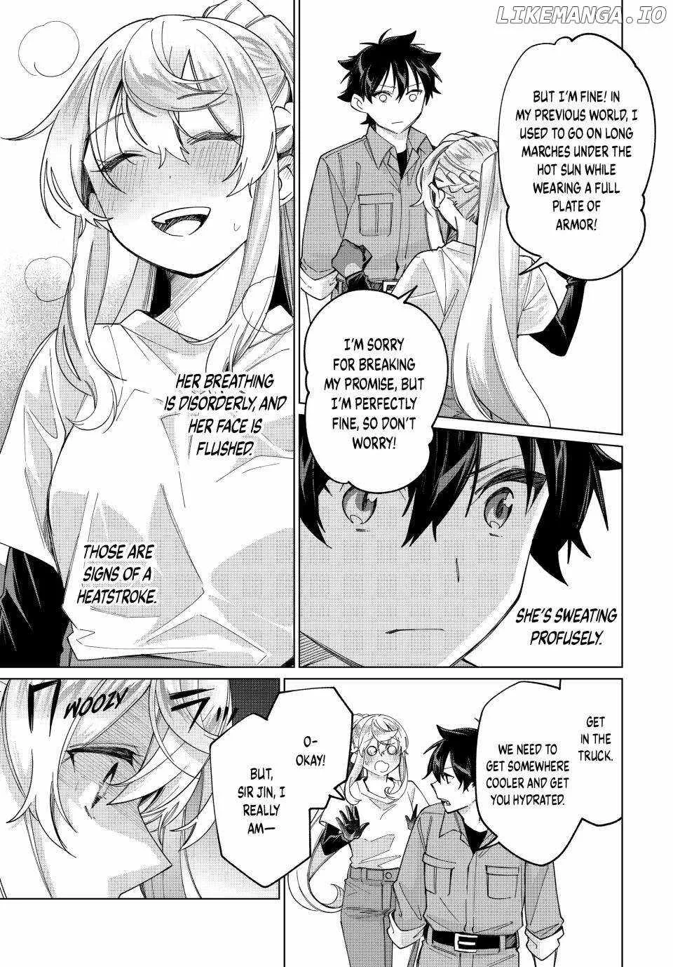 I Found a Female Knight in a Rice Field, in the Countryside They Think She’s My Wife Chapter 39 page 17