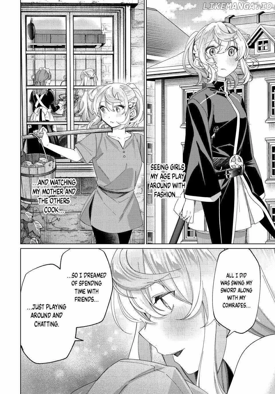 I Found a Female Knight in a Rice Field, in the Countryside They Think She’s My Wife Chapter 42 page 12