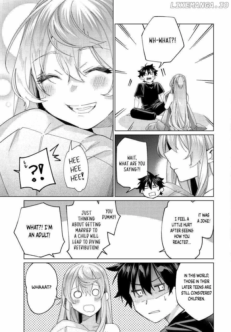 I Found a Female Knight in a Rice Field, in the Countryside They Think She’s My Wife Chapter 42 page 19