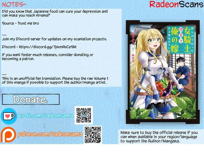 I Found a Female Knight in a Rice Field, in the Countryside They Think She’s My Wife Chapter 5 page 23