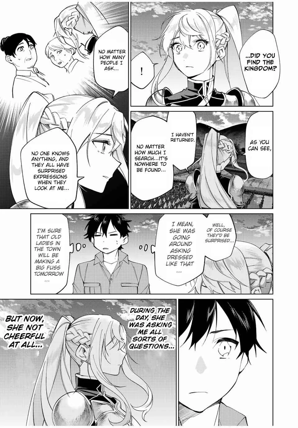 I Found a Female Knight in a Rice Field, in the Countryside They Think She’s My Wife Chapter 5 page 8