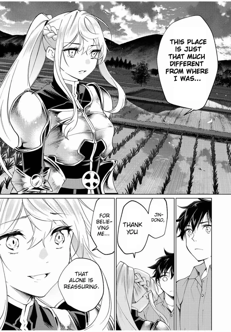 I Found a Female Knight in a Rice Field, in the Countryside They Think She’s My Wife Chapter 5 page 12