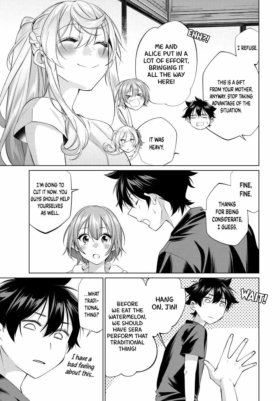 I Found a Female Knight in a Rice Field, in the Countryside They Think She’s My Wife Chapter 62 page 11