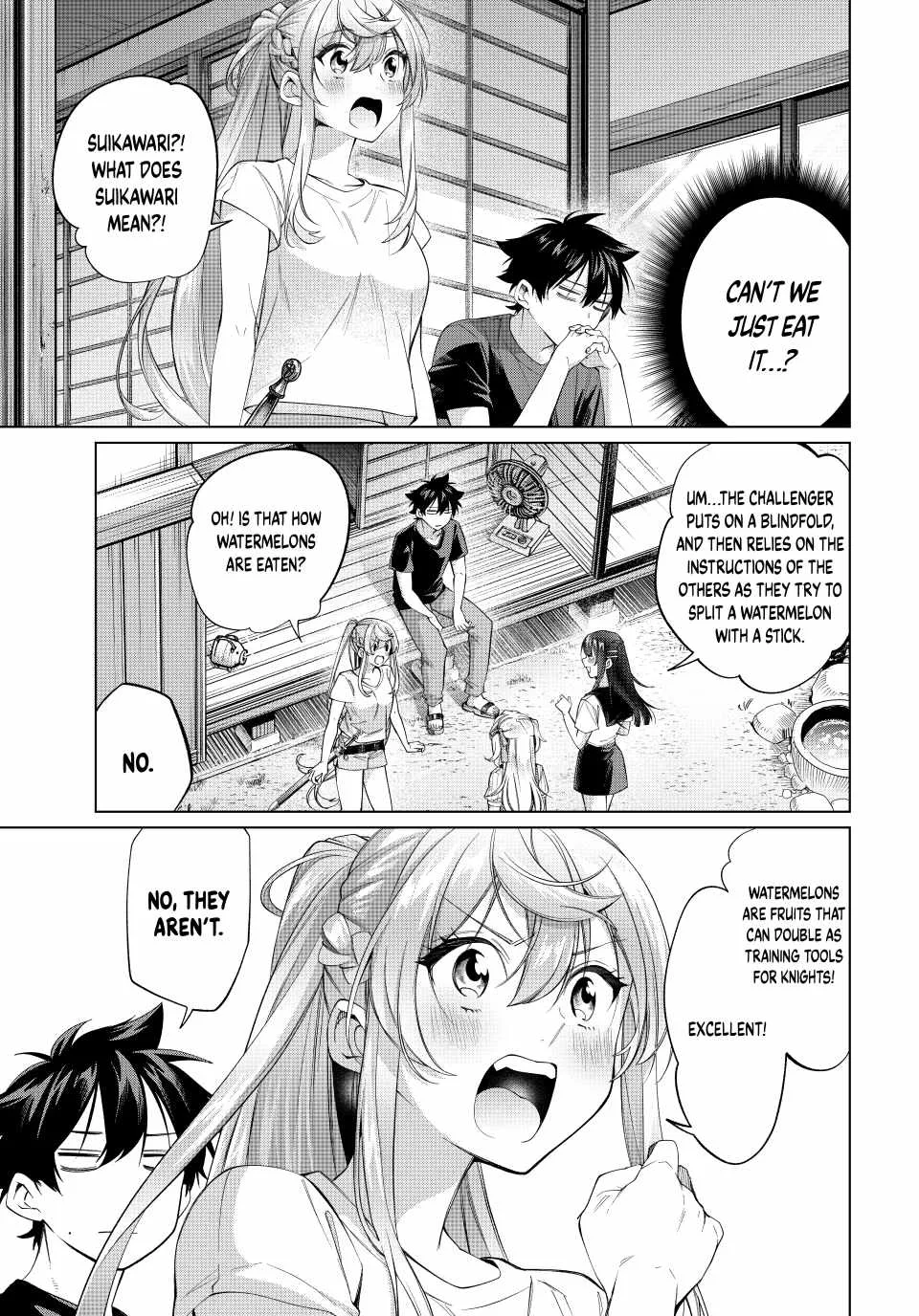 I Found a Female Knight in a Rice Field, in the Countryside They Think She’s My Wife Chapter 62 page 13