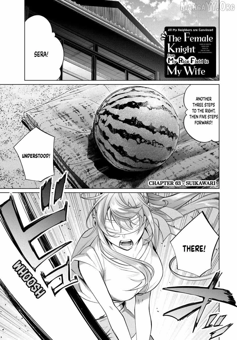 I Found a Female Knight in a Rice Field, in the Countryside They Think She’s My Wife Chapter 63 page 1