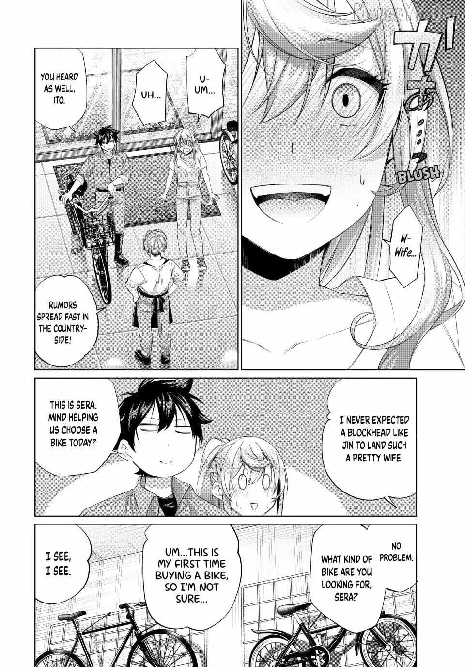 I Found a Female Knight in a Rice Field, in the Countryside They Think She’s My Wife Chapter 64 page 14