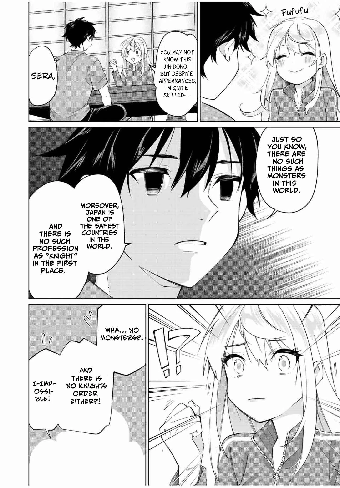 I Found a Female Knight in a Rice Field, in the Countryside They Think She’s My Wife Chapter 7 page 8