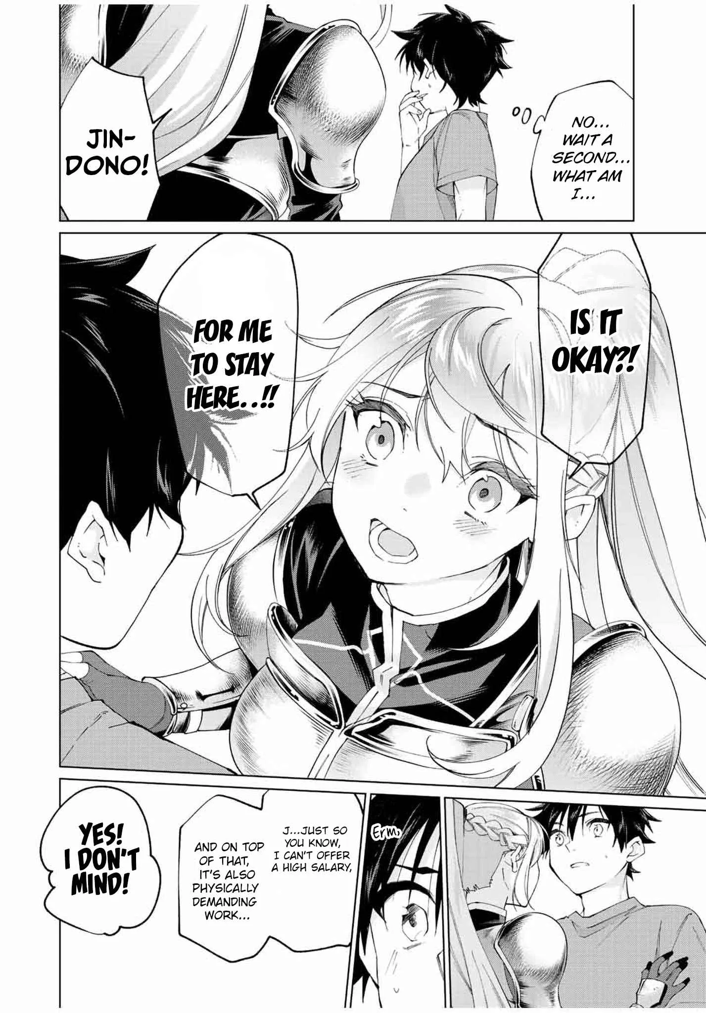 I Found a Female Knight in a Rice Field, in the Countryside They Think She’s My Wife Chapter 7 page 14