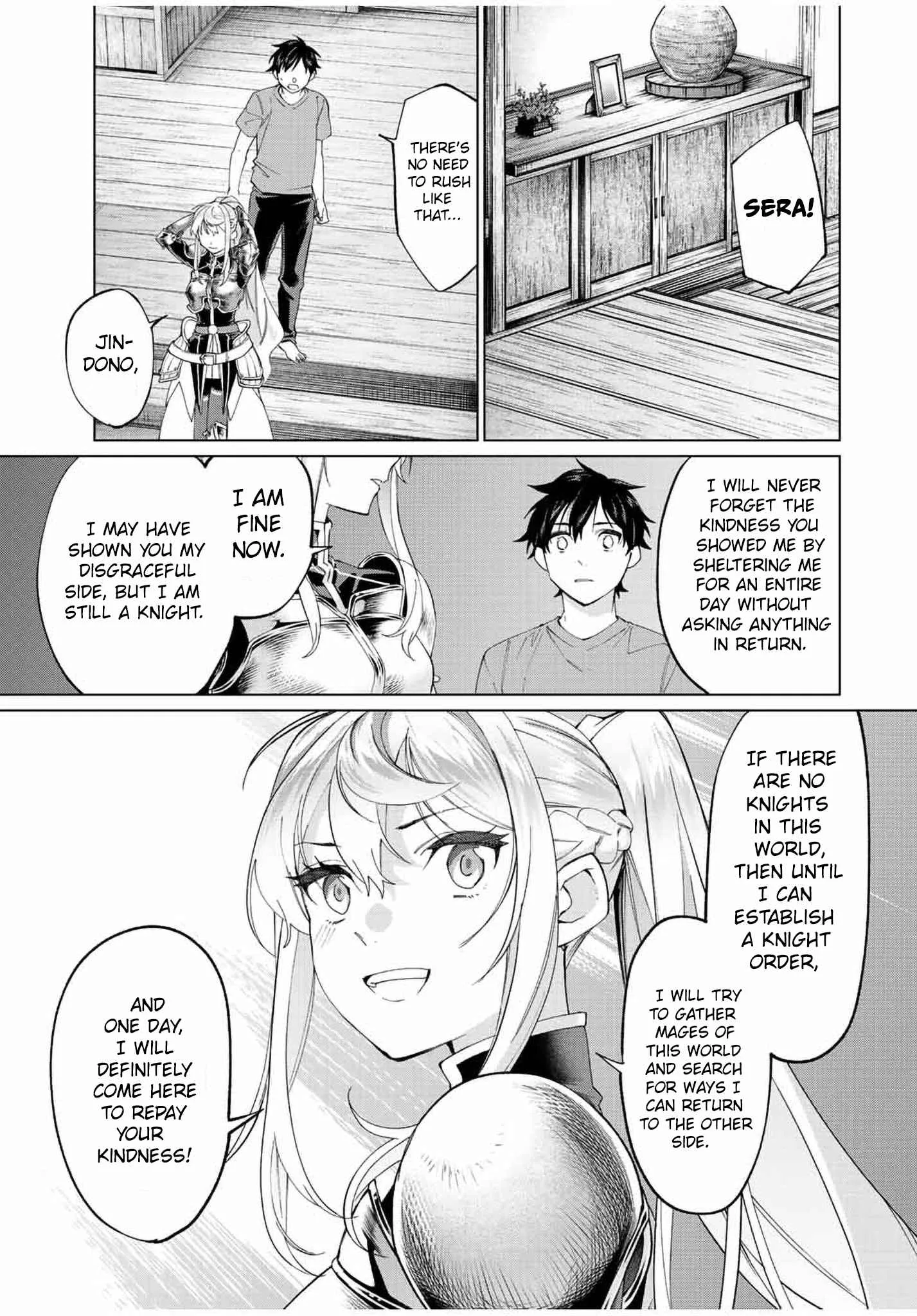 I Found a Female Knight in a Rice Field, in the Countryside They Think She’s My Wife Chapter 7 page 11