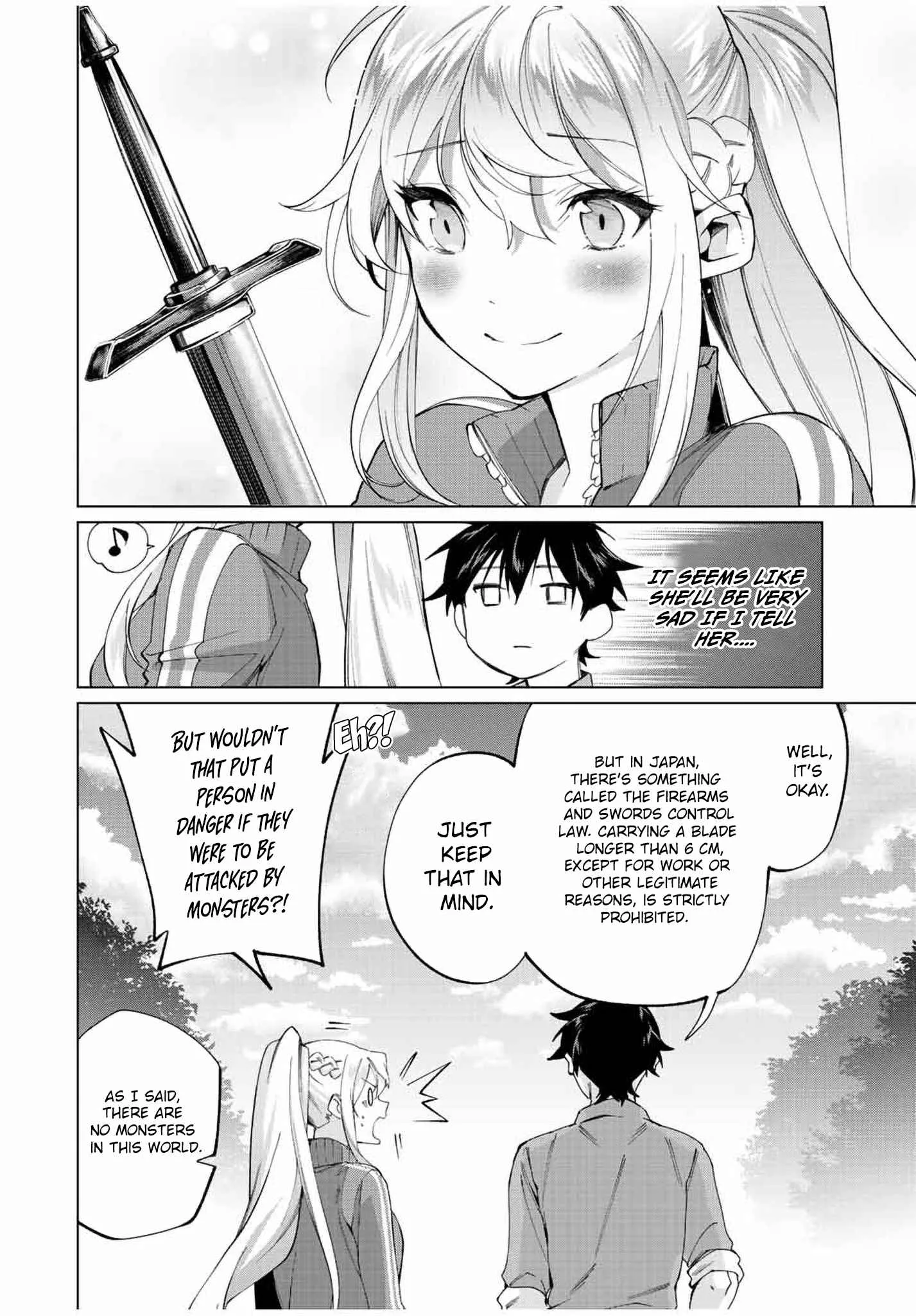 I Found a Female Knight in a Rice Field, in the Countryside They Think She’s My Wife Chapter 8 page 4