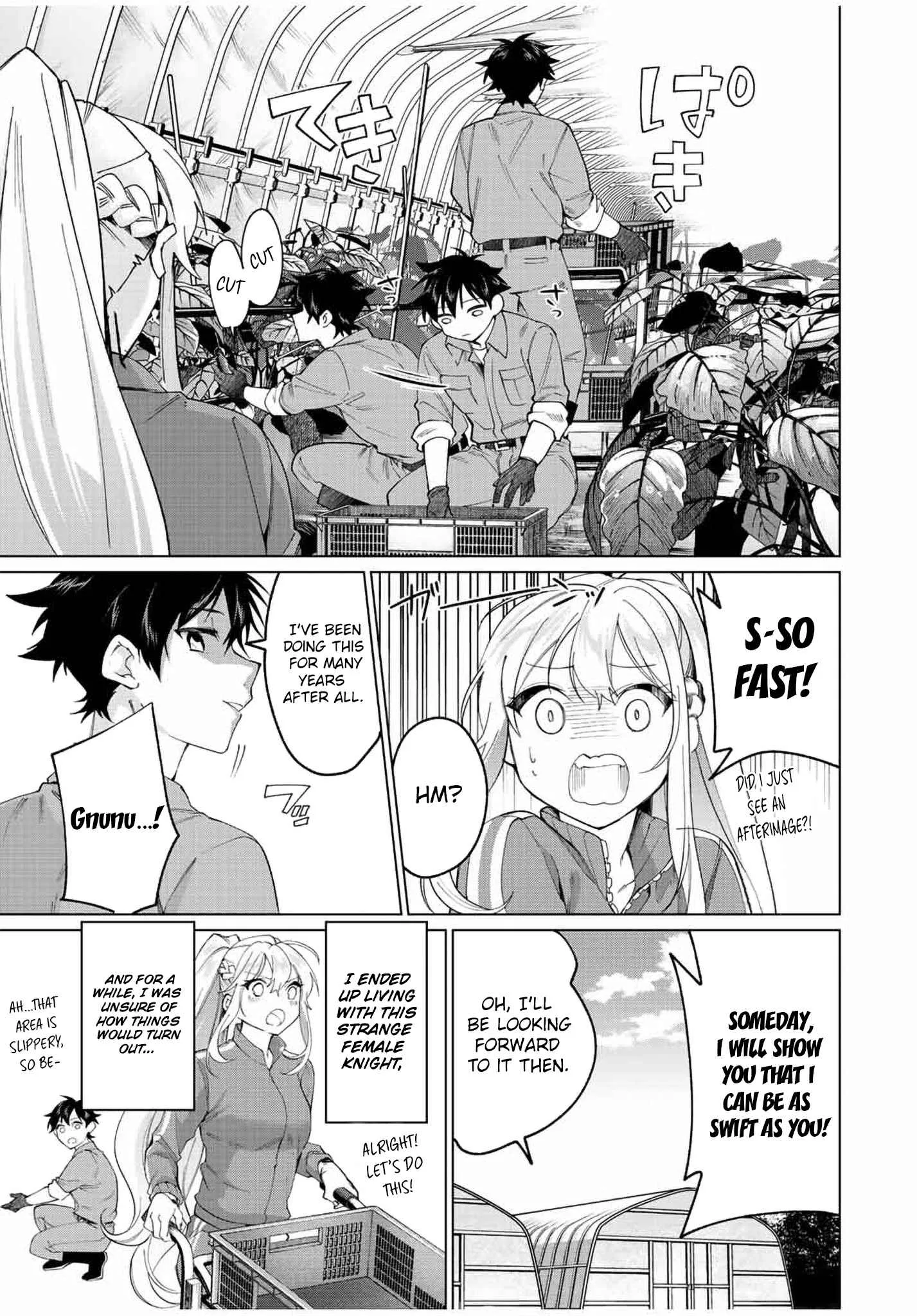 I Found a Female Knight in a Rice Field, in the Countryside They Think She’s My Wife Chapter 8 page 17
