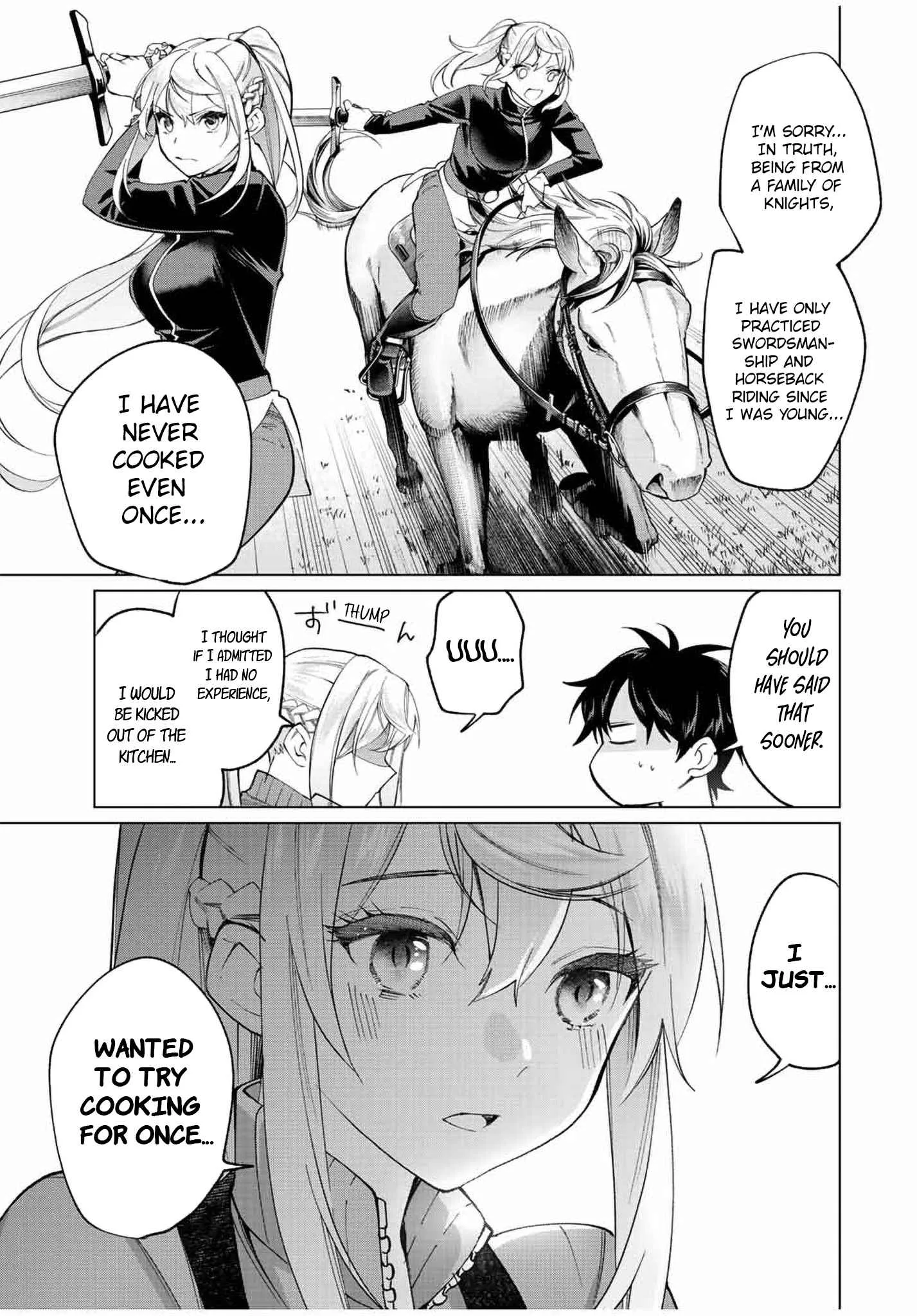 I Found a Female Knight in a Rice Field, in the Countryside They Think She’s My Wife Chapter 9 page 9