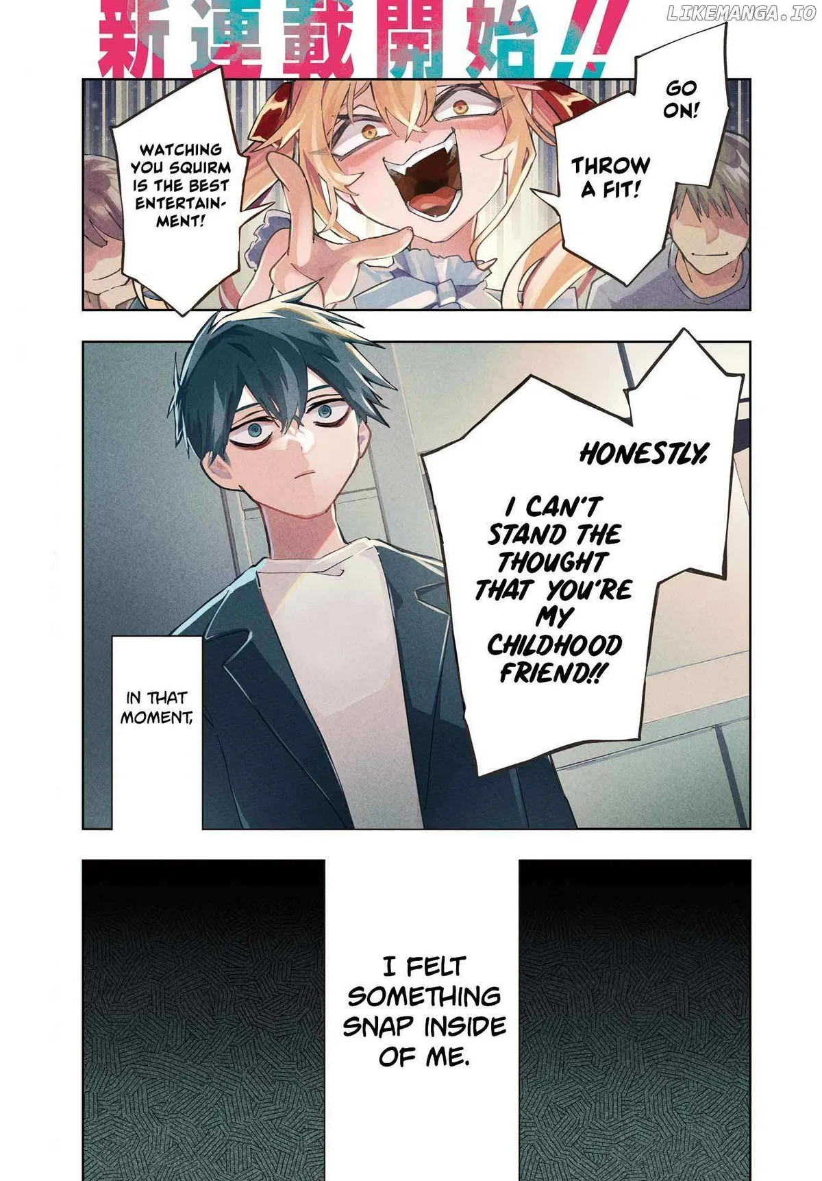I Hate That We’re Childhood Friends!: My Rise to the Top of School Life with an S-Rank Beauty Begins After a Falling-Out Chapter 1 page 1