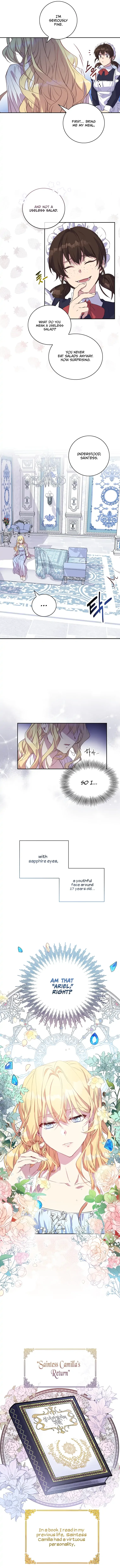 I'm a Fake Saintess but the Gods are Obsessed Chapter 1 page 7