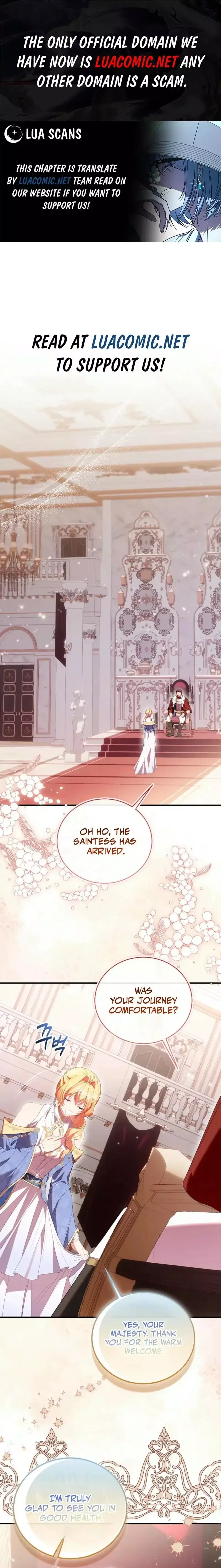I'm a Fake Saintess but the Gods are Obsessed Chapter 102 page 1
