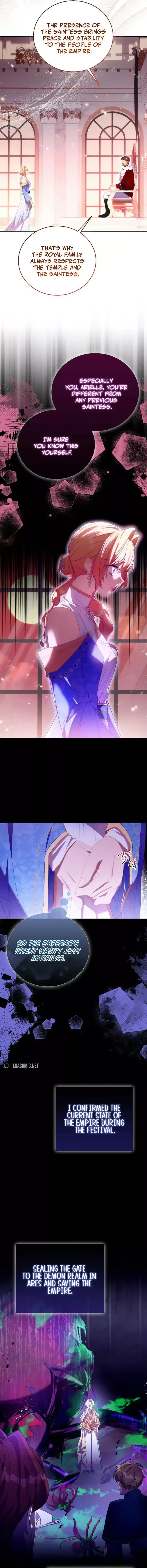 I'm a Fake Saintess but the Gods are Obsessed Chapter 102 page 7