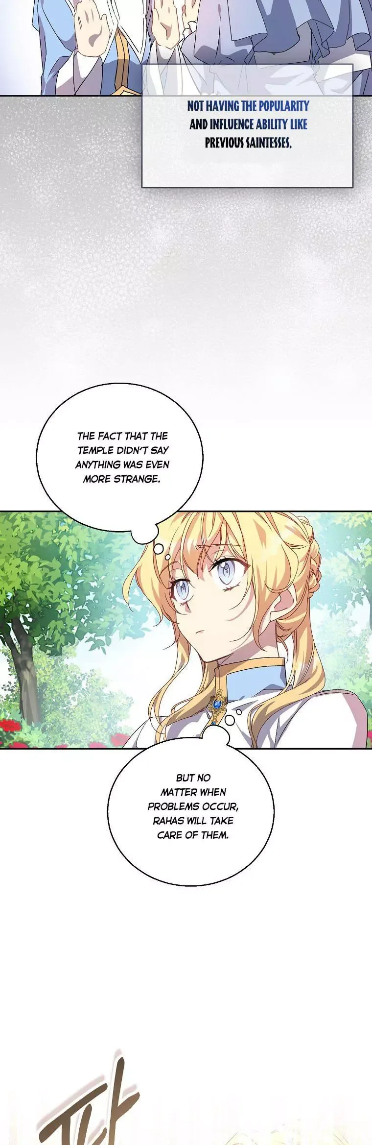 I'm a Fake Saintess but the Gods are Obsessed Chapter 14 page 9