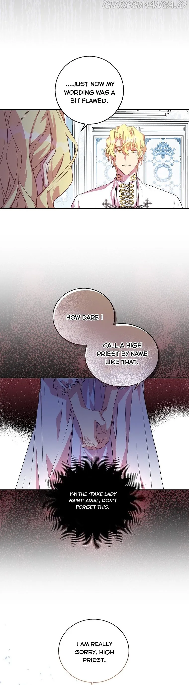 I'm a Fake Saintess but the Gods are Obsessed Chapter 2 page 11