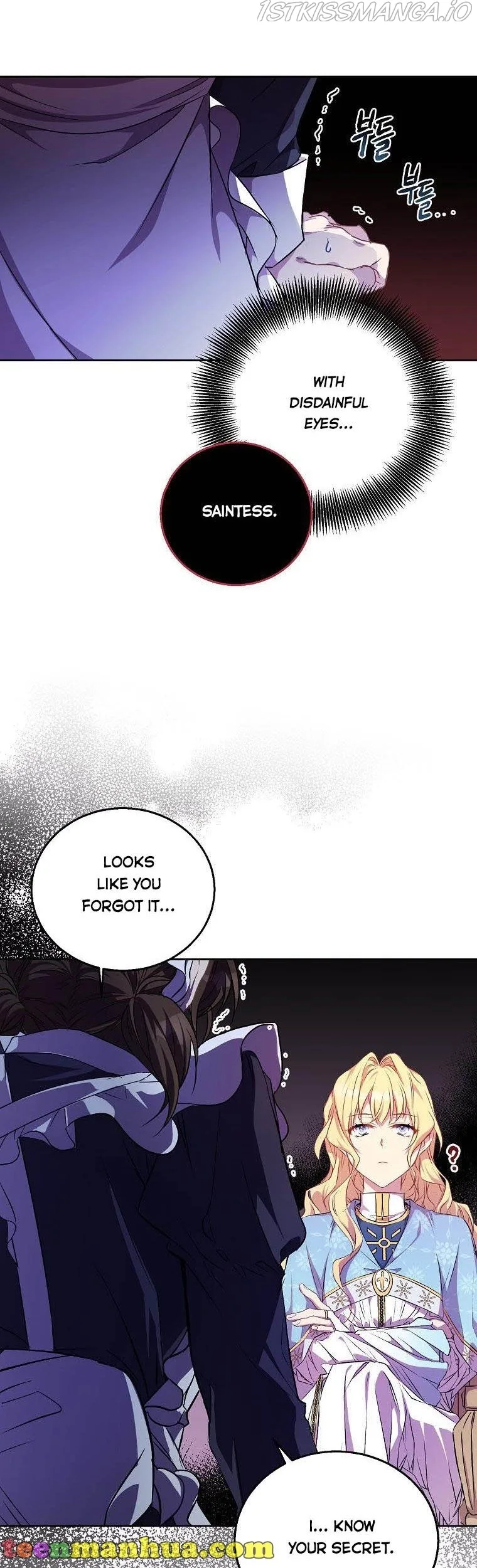I'm a Fake Saintess but the Gods are Obsessed Chapter 3 page 28