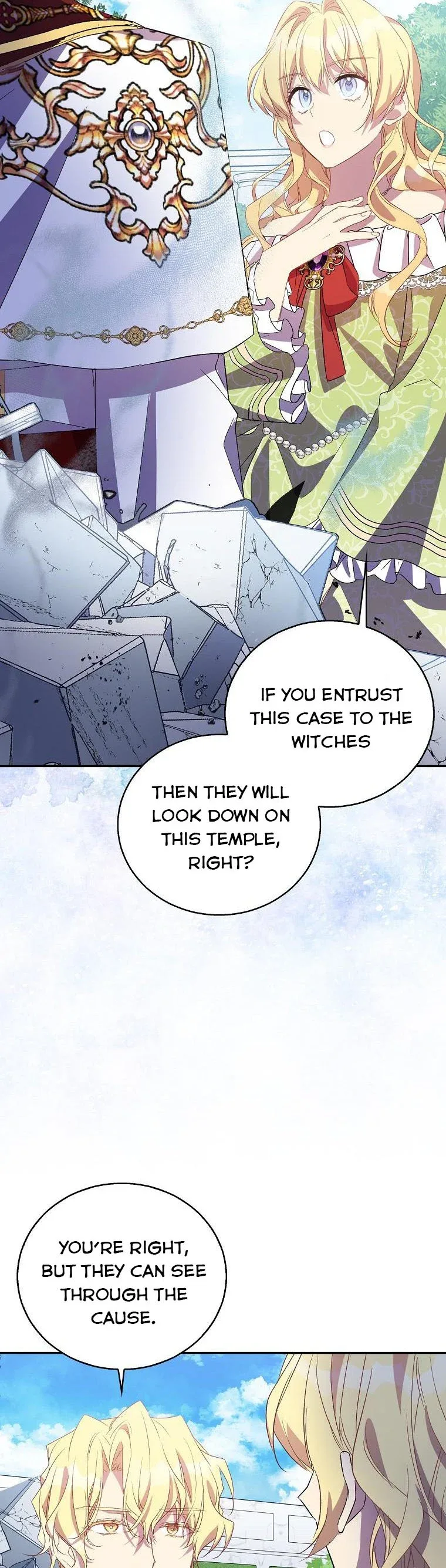 I'm a Fake Saintess but the Gods are Obsessed Chapter 31 page 28