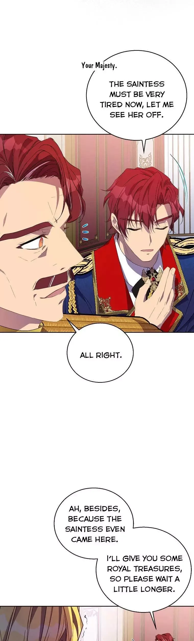I'm a Fake Saintess but the Gods are Obsessed Chapter 35 page 27