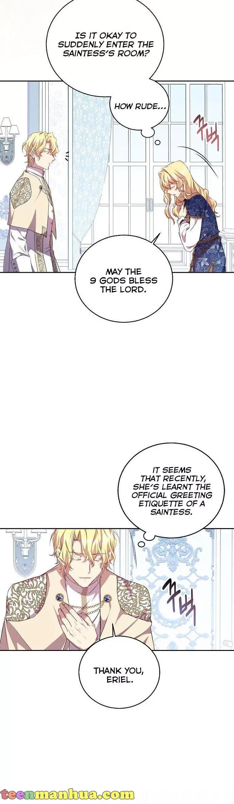 I'm a Fake Saintess but the Gods are Obsessed Chapter 5 page 2