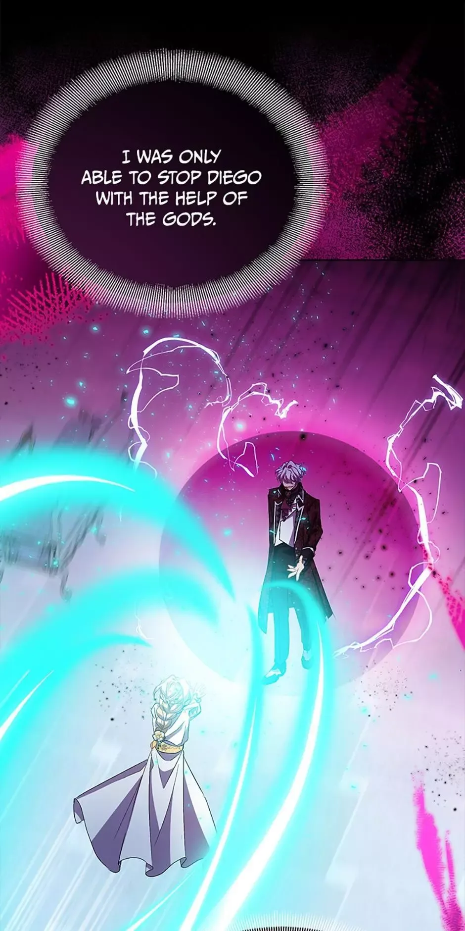 I'm a Fake Saintess but the Gods are Obsessed Chapter 53 page 28