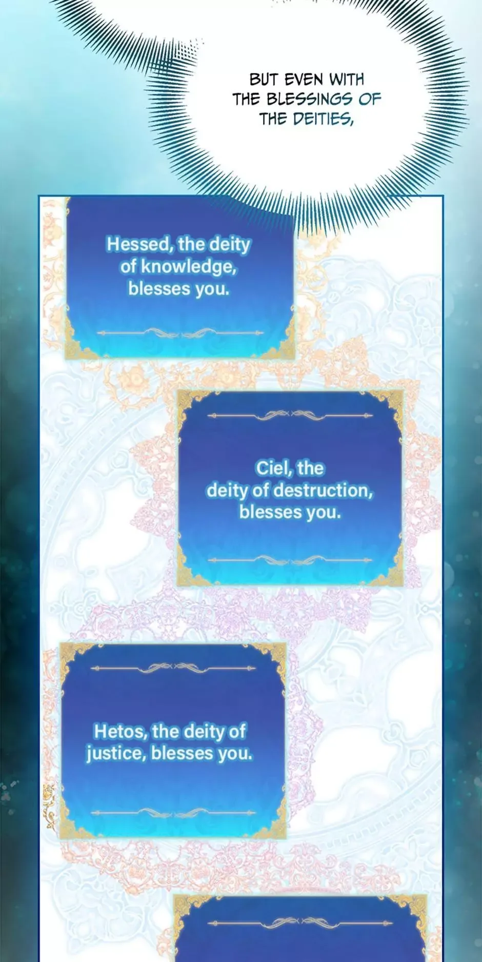 I'm a Fake Saintess but the Gods are Obsessed Chapter 58 page 57